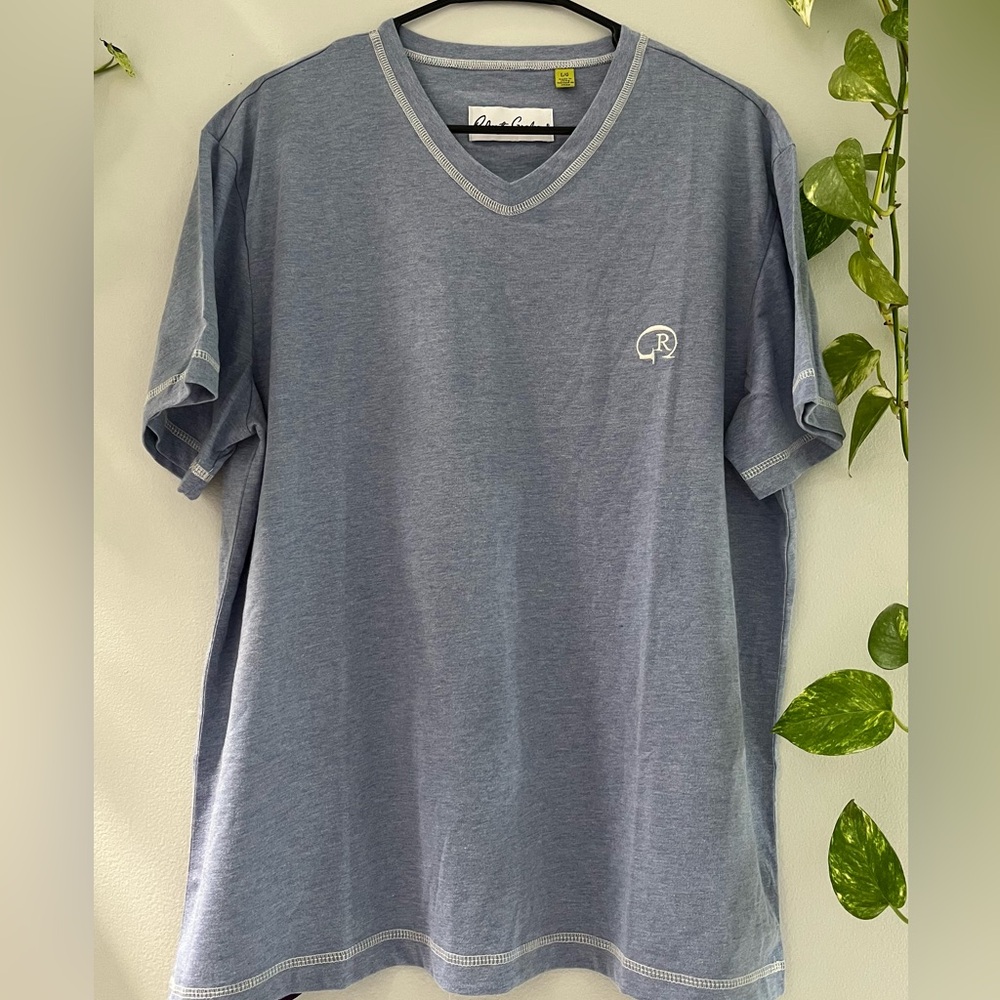 Robert Graham Pima Cotton V-Neck T-shirt